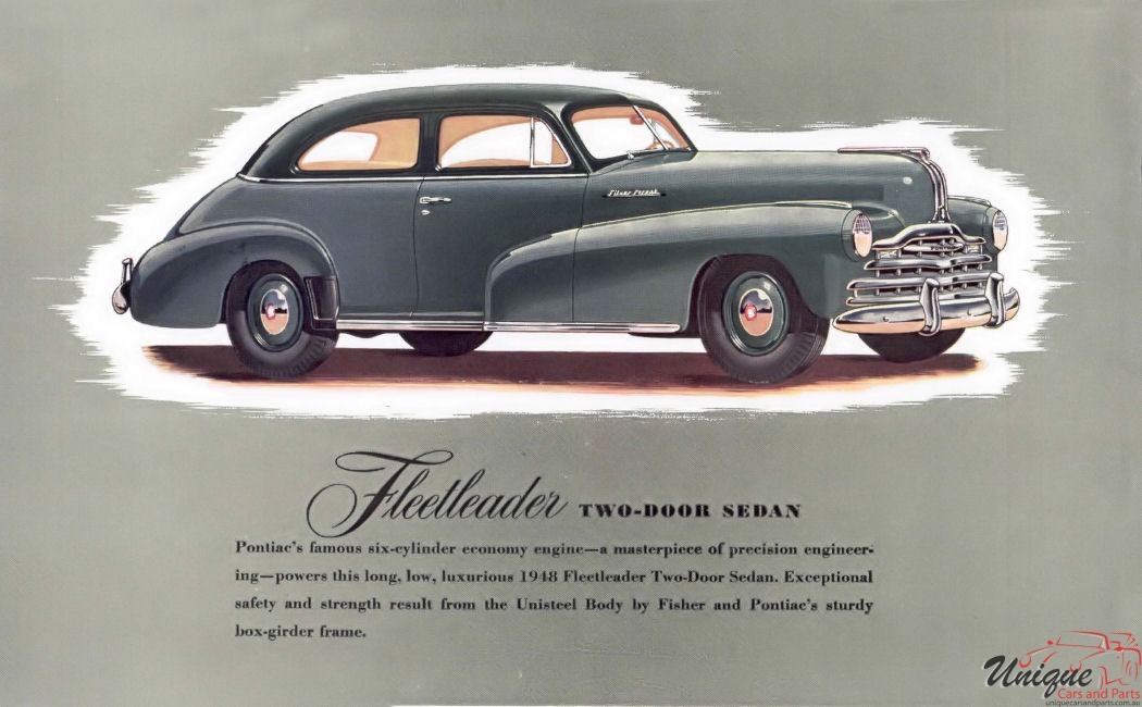 1948 Pontiac Canada Brochure Page 9